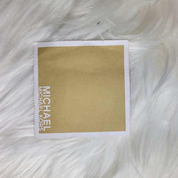 Michael Kors Santorini weave bucket tote wheat blue leather lined rafia straw - Picture 12 of 14